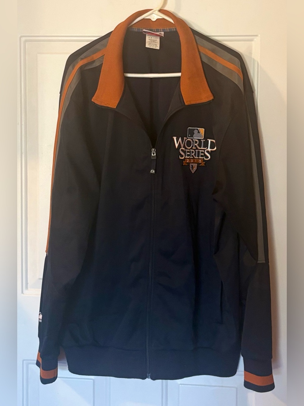 MLB Authentic Collection Majestic World Series 2010 commemorative Jacket Mens 2X